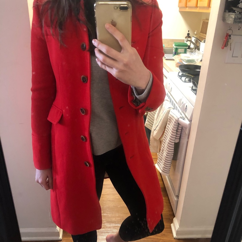 Jcrew classic lady day coat - double cloth wool